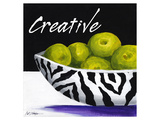 Zebra Bowl II Lámina giclée de primera calidad por Cathy Hartgraves Zebra Bowl II Lámina giclée de primera calidad por Cathy Hartgraves