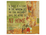 A Smile is a Light in the Window of the Soul Lámina giclée de primera calidad por Irena Orlov