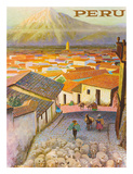 Cusco, Peru c.1950’s Lámina giclée por F.C. Hannon Cusco, Peru c.1950’s Lámina giclée por F.C. Hannon