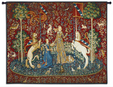 Lady and Unicorn Taste Wall Tapestry