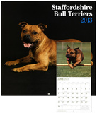 Staffordshire Bull Terriers - 2013 Wall Calendar Calendars