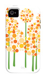 Orange Alliums iPhone 4/4S Case por Avalisa