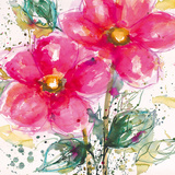 Pink Flower II Prints by Lilian Scott