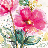 Pink Flower I Posters by Lilian Scott