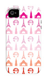 Pink Travel Architecture iPhone 4/4S Case por Avalisa