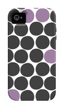 Purple Dots iPhone 4/4S Case by Avalisa 