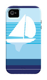Navy Sail iPhone 4/4S Case by Avalisa 