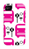 Pink Bus Stop iPhone 4/4S Case by Avalisa 