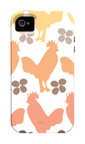 Orange Chicken Family iPhone 4/4S Case by Avalisa 