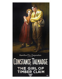 The Girl Of Timber Claim - 1917 Giclee Print