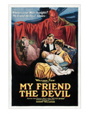 My Friend The Devil - 1922 Reproduction procédé giclée