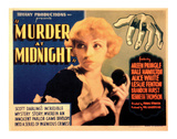 Murder at Midnight - 1931 Reproduction procédé giclée