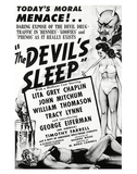 The Devil's Sleep - 1951 Posters