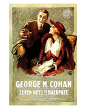 Seven Keys To Baldpate - 1917 Giclee Print