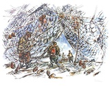 Fisherman Nets Limited Edition by Chaim Gross