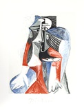 Femme Assise Collectable Print by Pablo Picasso