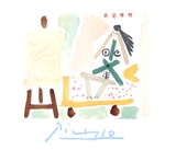 Le Modele Dans L'Atelier Reproductions pour les collectionneurs par Pablo Picasso