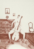 The Cellist (Sepia) Rajoitettu erä tekijänä Branko Bahunek The Cellist (Sepia) Rajoitettu erä tekijänä Branko Bahunek