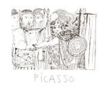 Composition Sammlerdrucke von Pablo Picasso