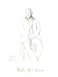 Portrait du Maitre de Ballet de la Scala de Milan Reproductions pour les collectionneurs par Pablo Picasso