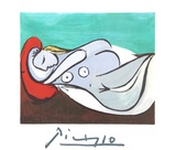 Formeuse a L'Oreiller Collectable Print by Pablo Picasso