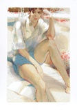 Seated in Garden Limitierte Auflage von Jim Jonson