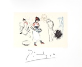 Etude de Personnages Reproductions pour les collectionneurs par Pablo Picasso