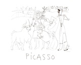 Chevalier Picador Dans L'Arene Reproductions pour les collectionneurs par Pablo Picasso