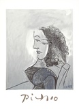 Buste de Femme aux Cheveux Bouchles Reproductions pour les collectionneurs par Pablo Picasso