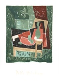Nu au Bras Leve de Face Reproductions pour les collectionneurs par Pablo Picasso
