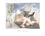 Composition Collectable Print by Pablo Picasso