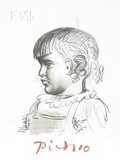Portrait d'Enfant Reproductions pour les collectionneurs par Pablo Picasso