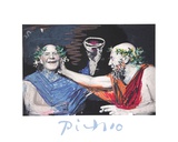 Photo Rehasse de Picasso et Manuel Pallar Reproductions pour les collectionneurs par Pablo Picasso