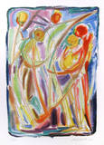 Dansers Limited edition van Chaim Goldberg