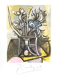 Vase de Fleurs Collectable Print by Pablo Picasso