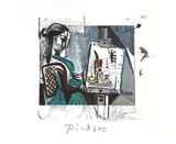 Femme Dans L'Atelier Sammlerdrucke von Pablo Picasso