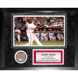 Justin Upton Mini Dirt Collage Framed Memorabilia