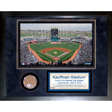 Kauffman Stadium Mini Dirt Collage Framed Memorabilia