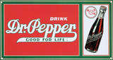 Drink Dr. Pepper Soda Good For Life Tin Sign