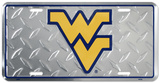 West Virginia Diamond License Plate Tin Sign