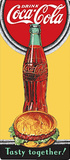 Drink Coca Cola Coke Tasty Together Blikskilt