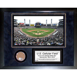 Cellular Field Mini Dirt Collage Framed Memorabilia