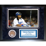 Manny Ramirez Mini Dirt Collage Framed Memorabilia