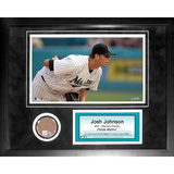 Josh Johnson Mini Dirt Collage Framed Memorabilia
