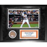 David Wright Mini Dirt Collage Framed Memorabilia