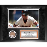 Aaron Rowand Mini Dirt Collage Framed Memorabilia