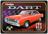 Dodge Dart GTS 383 Magnum Car Tin Sign