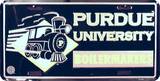 Perdue University License Plate Tin Sign