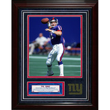 Phil Simms Turf Collage w/ Photograph Framed Memorabilia