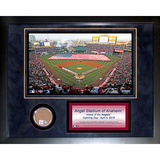 Angel Stadium Mini Dirt Collage Framed Memorabilia